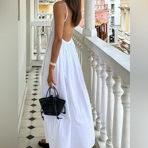 Coastal Cowgirl Backless Maxi Dress